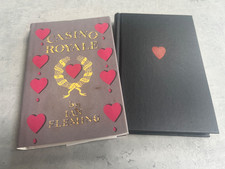 Rare CASINO ROYALE First 1st EDITION w/Slipcase Cape IAN FLEMING James Bond 007