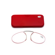 2xNew Ultra Thin Reading Glasses Nose Clip Optics Presbyopic+1.0+1.5+2.0+2.5+3.0