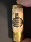 Vintage Schack Razor Blades Metal Magazine Tube Antique Shaving Blade 1926 Empty — photo 2