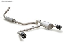 Remus Sportauspuff-Komplettanlage Suzuki Swift Sport 5 AZ je 115mm BLACK Chrome