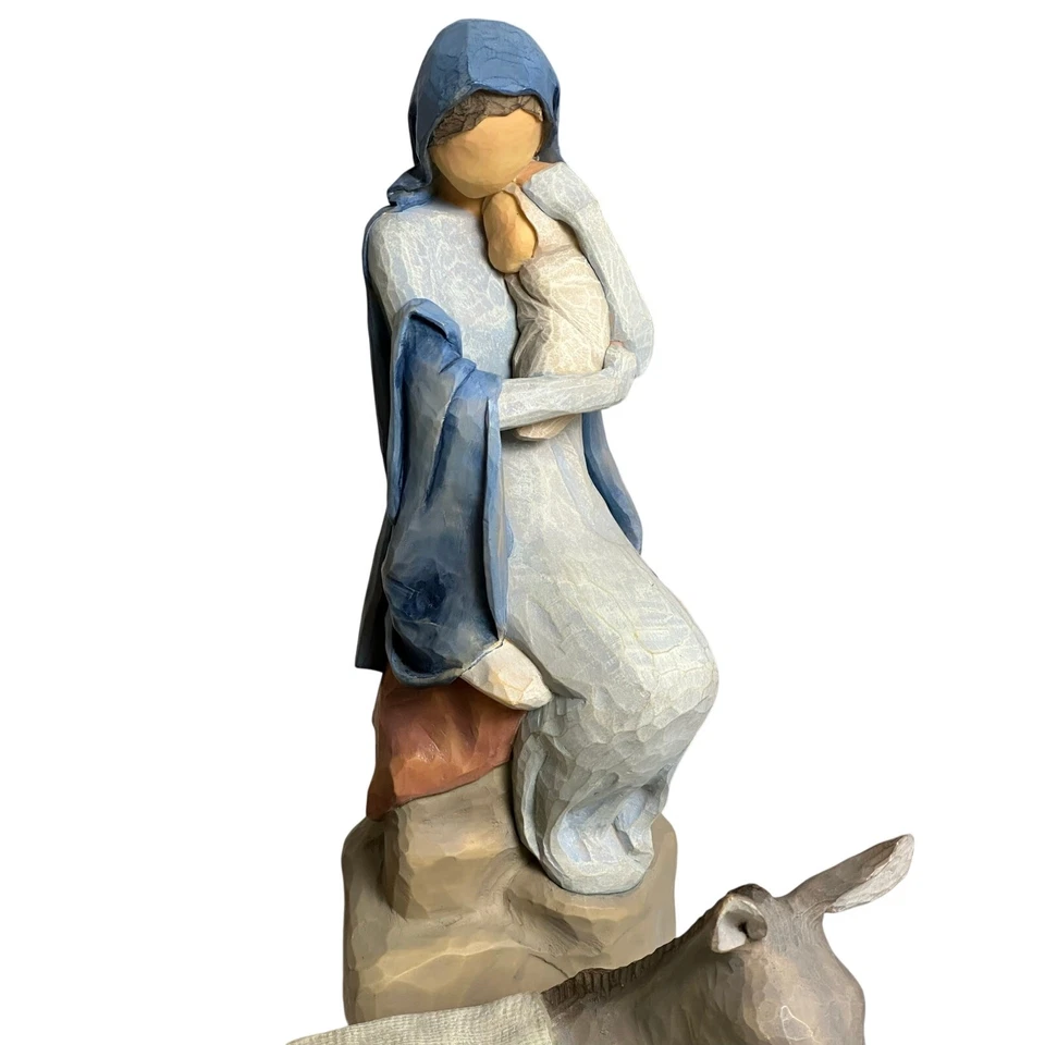 Willow Tree by Susan Lordi Rare 14-Piece Large 14.5" Tall Nativity Star Backdrop - Image 3 of 4