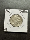 1928 P Buffalo Nickel VF Very Fine Better Date US 5c Type Coin (Raw19091)