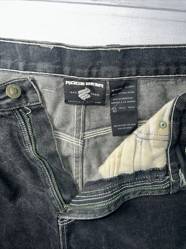 Rocawear Vintage Y2K Baggy Carpenter Jorts Hip-Hop Jay-Z Black Shorts Size: 40 - Bild 11 von 12