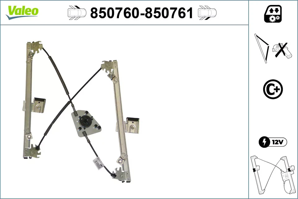 F114676 Fvaleo 850760 Lève-vitre