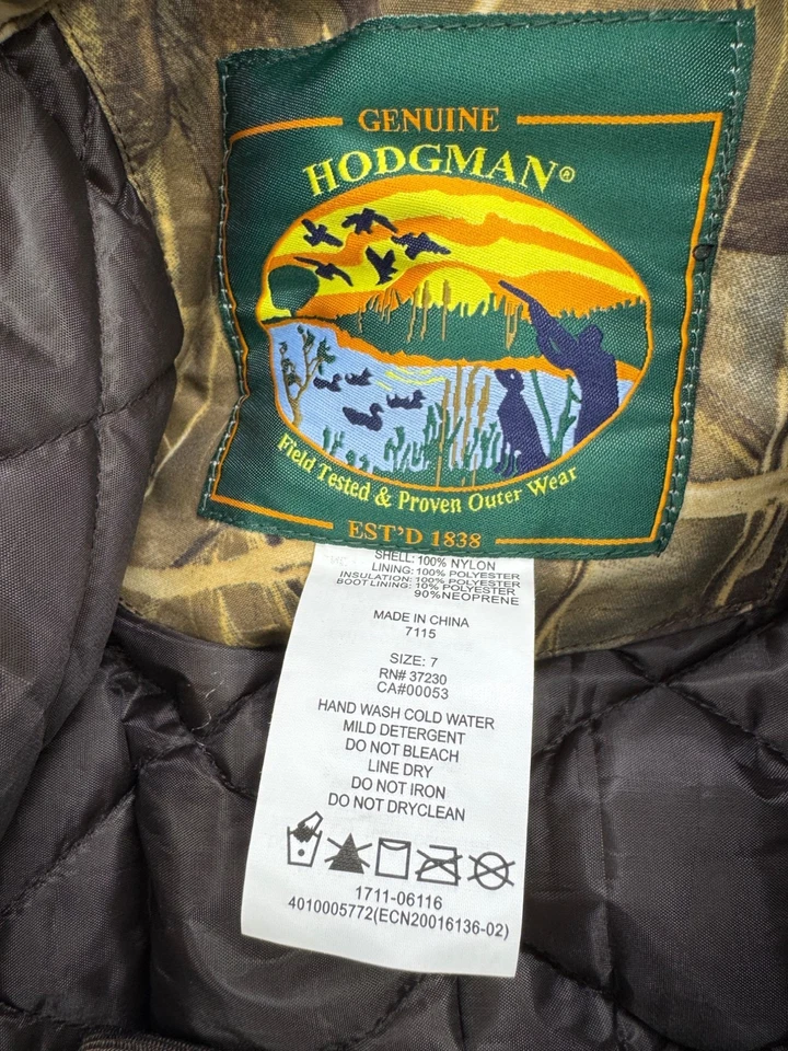 Hodgman Waders Boots Men 7 Advantage Max 4 Camo Neoprene Thinsulate Insolated - Image 3 of 4