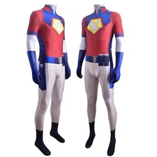 Movie Christopher Smith Peacemaker Kids Cosplay Adult Costume 3D Print Jumpsuit
