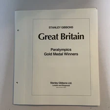 GB Stanley Gibbons 2 Peg (DAVO) album pages, Paralympics Gold Medal Winners Used