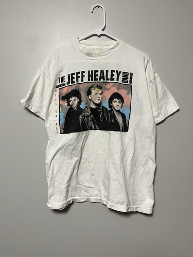  Vintage 1990 The Jeff Healey Band Hell to Pay World Tour Tee 