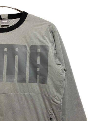 PUMA Quilted Padded Jacket Men's Size XL Light Gray New image 4
