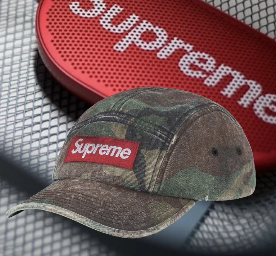 Supreme Overdyed Camo hat SS26