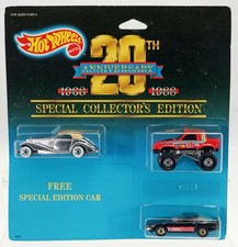 Hot Wheels Mercedes 540K, Gulch Stepper & 80's Corvette 20th Anniversary - 4602