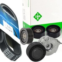 Dayco 6PK2525 Keilrippenriemen-Satz + Spanner FüR Q7 Touareg 3.0 Clzb Cjga VW