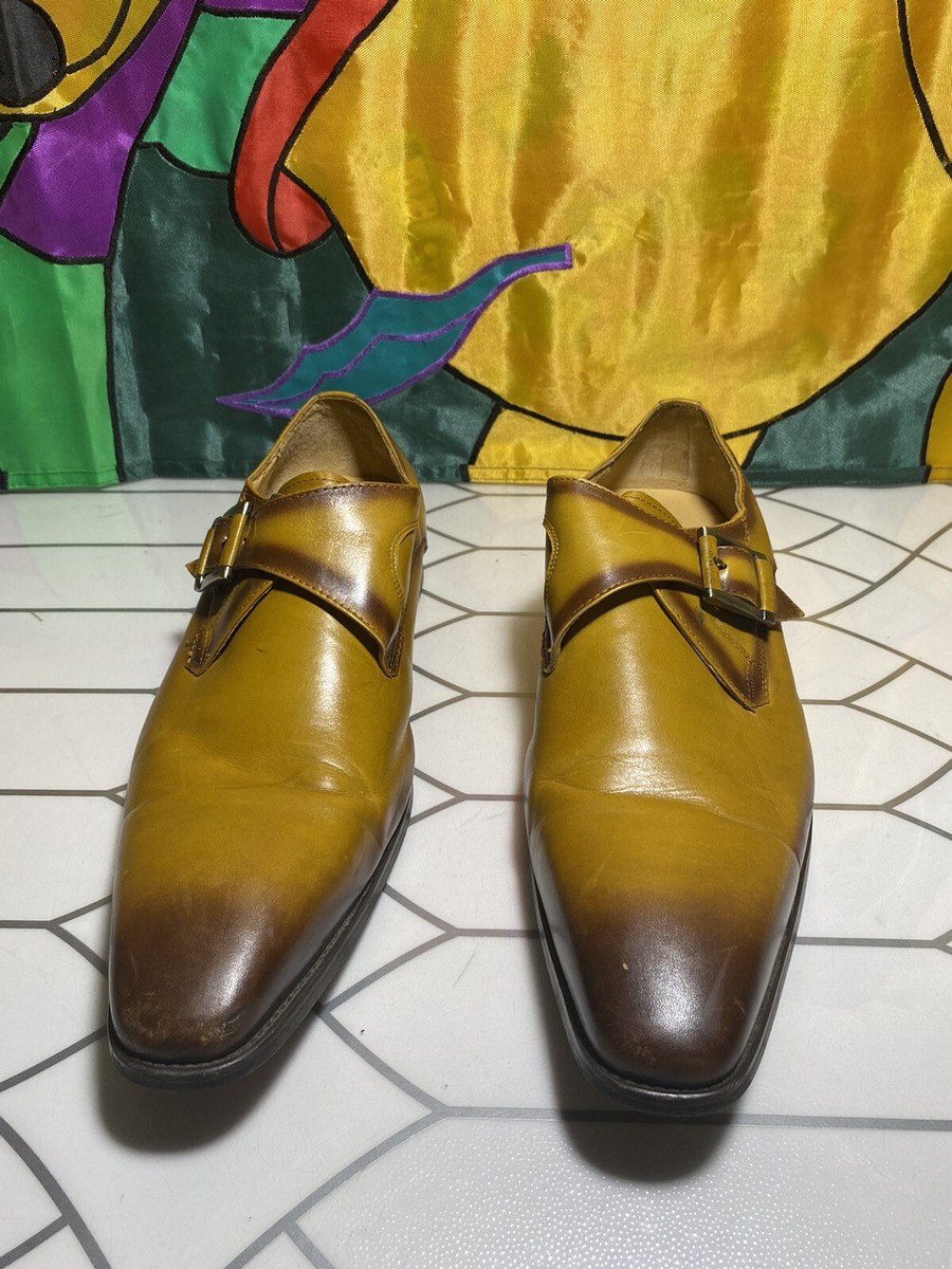 Carrucci mens Oxford shoe 10m Hand Burnished Wholecut Calf Oxford - Carrucci Shoes main image 3
