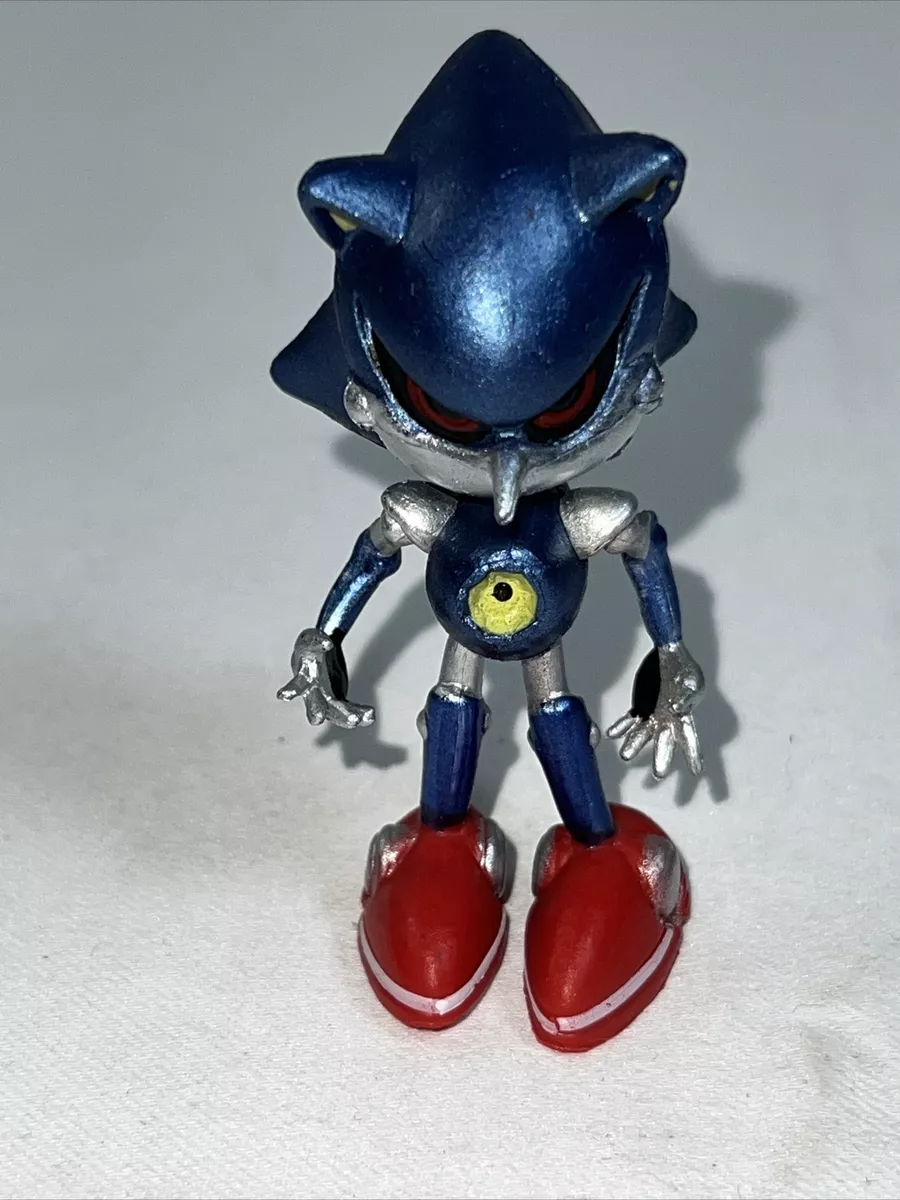 Jazwares Sonic the Hedgehog Metal Sonic Action Figure 3 Inch Sega Rare Toy