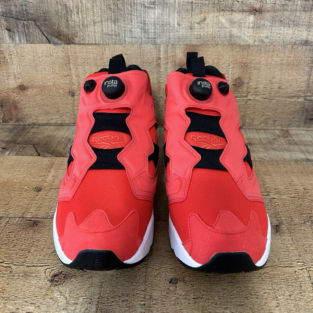 Reebok Instapump Fury OG Men's Size 10.5 Red Black White 90s Y2k
