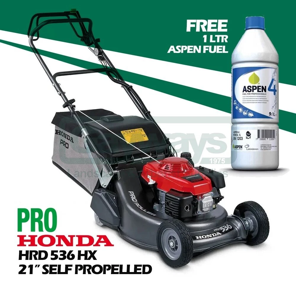 HONDA HRD 536 HX Lawn Mower eBay