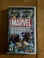 Marvel Trading Card Game (Sony PSP, 2007) - VG+, Item and Box, Tested/Playable