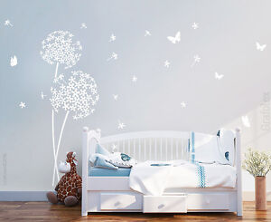 Wandtattoo Blume Babyzimmer Kinderzimmer Deko Wandaufkleber Wandsticker W706e Ebay