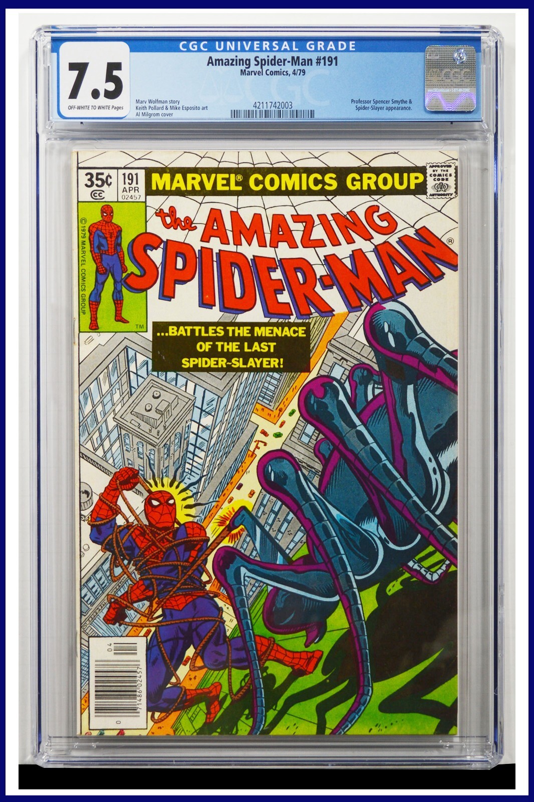 Amazing Spider-Man #191 1979 マーベル Amazing Spider-Man #191 Value - GoCollect