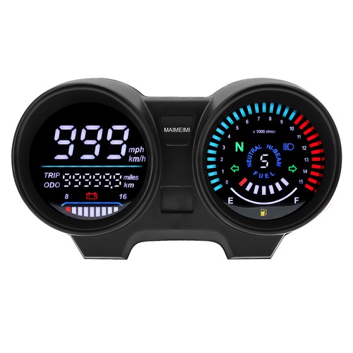 RPM Meter Speedometer Digital Dashboard Electronics Panel Motorcycle for Brazil - Picture 12 of 16