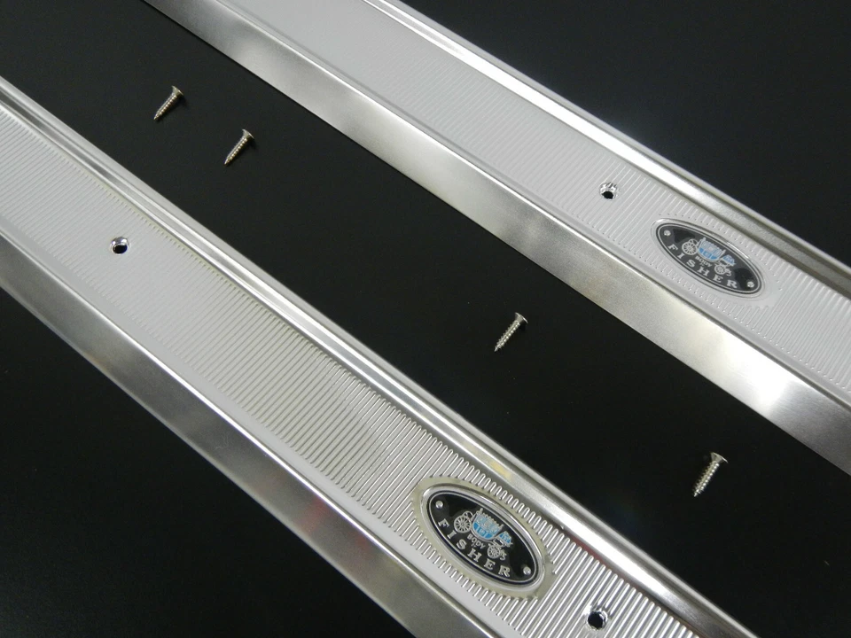 1968 1969 1970 Buick LeSabre Wildcat Electra placas de umbral de puerta modelos de 2 puertas NUEVO Foto 4 de 4