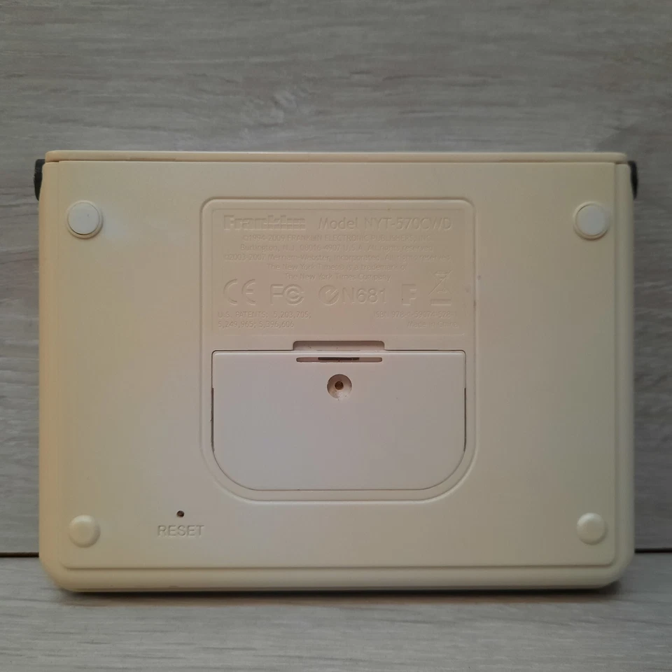 Franklin The New York Times - Rare Model NYT-570CWD - Fully Tested & Working - Image 4 of 4