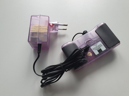 Netzteil Power Grip SL-5910 ergonomischer Griff Game Boy Color Ladegerät | Clear - Picture 2 of 6