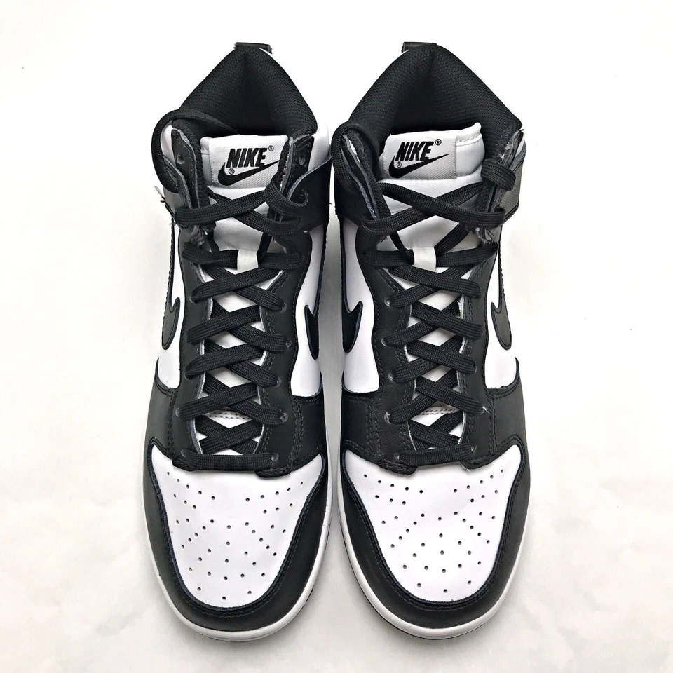 Nike Dunk High Retro Black White Men's Shoes DD1399-105 sz 8-13 - Image 4 of 4