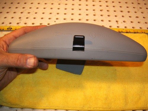 Mercedes 90-93 R129 SL rear view Gray Motorized side Manual dimming OEM 1 Mirror - Picture 9 of 18