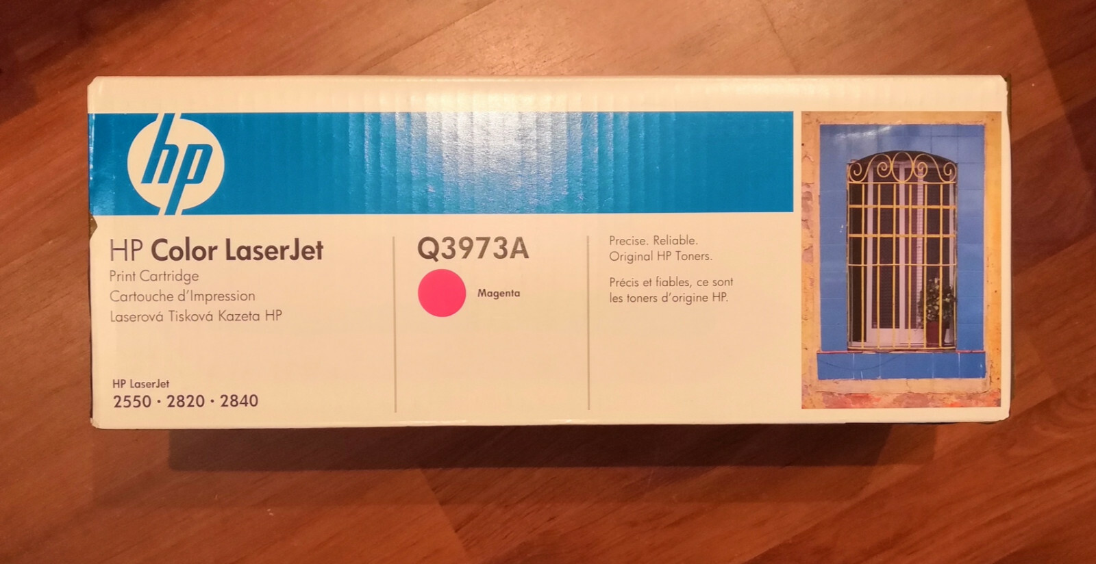 Toner HP 123A Q3973A magenta imprimante laser couleur LaserJet 2550