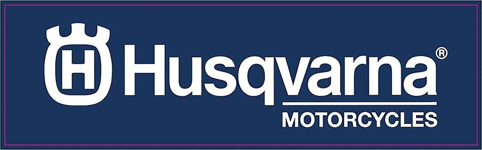 12-inch Husqvarna Heavy Duty 8 Mil Vinyl Decal