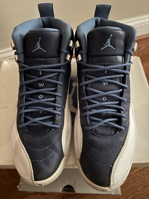 blue and white 12 jordans 2020