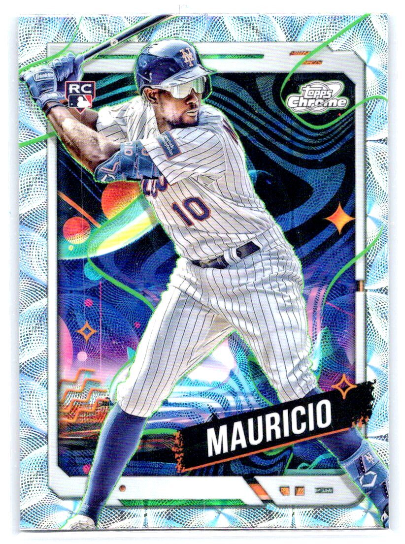 2024 Topps Chrome Cosmic #10 Ronny Mauricio Nucleus Refractor