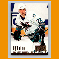 Ulf Dahlen #192 1994 Fleer Ultra San Jose Sharks Hockey Card NHL NM