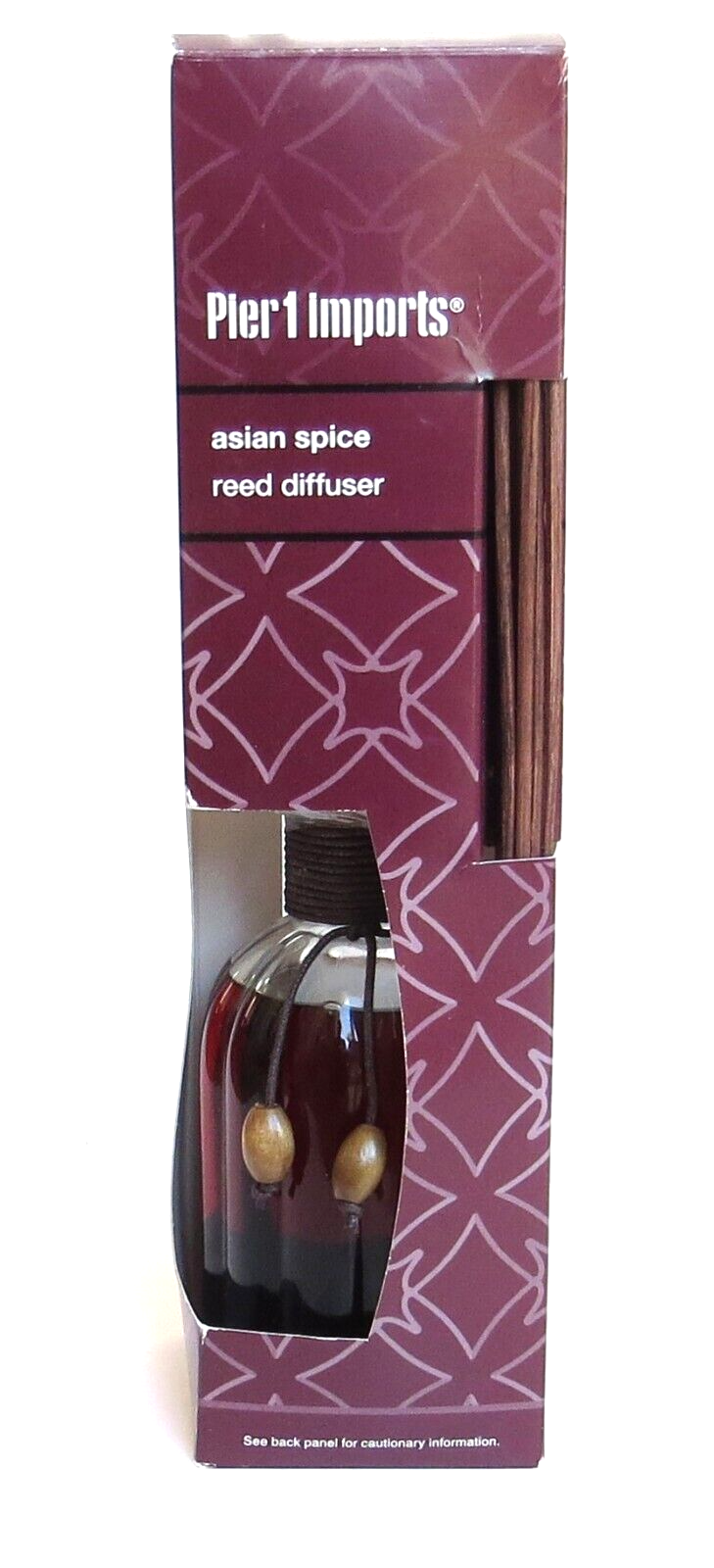 Pier 1 ASIAN SPICE Reed Diffuser Set 10 0z Discontinued NEW Pier One