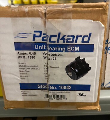 Motor packard ECM unit 10042