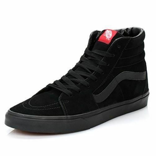 mens black on black vans
