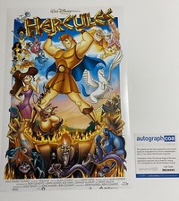 Susan Egan signed Autographed Meg Disney's Hercules 12x18 Movie Photo ACOA Rare