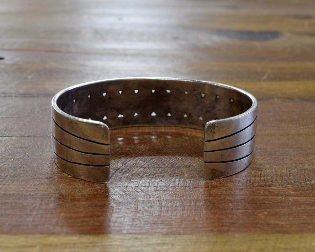 Vintage Sterling Silver Hopi Ferron Joseyesva Cuff Bracelet+ | eBay