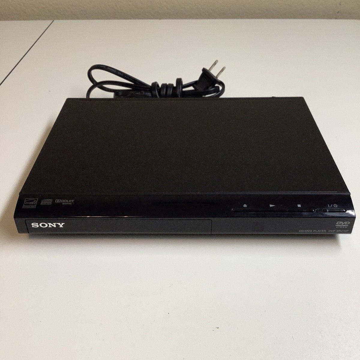 Sony DVP-SR210P DVD Player Progressive Used No Remote Tested WORKS