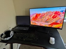 Slightly used, 27 inch 1080p 1ms 180hz AOC gaming monitor.