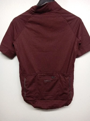 Nueva camiseta de ciclismo de carretera Giro para mujer mediana roja vino SS #V4 Foto 2 de 3