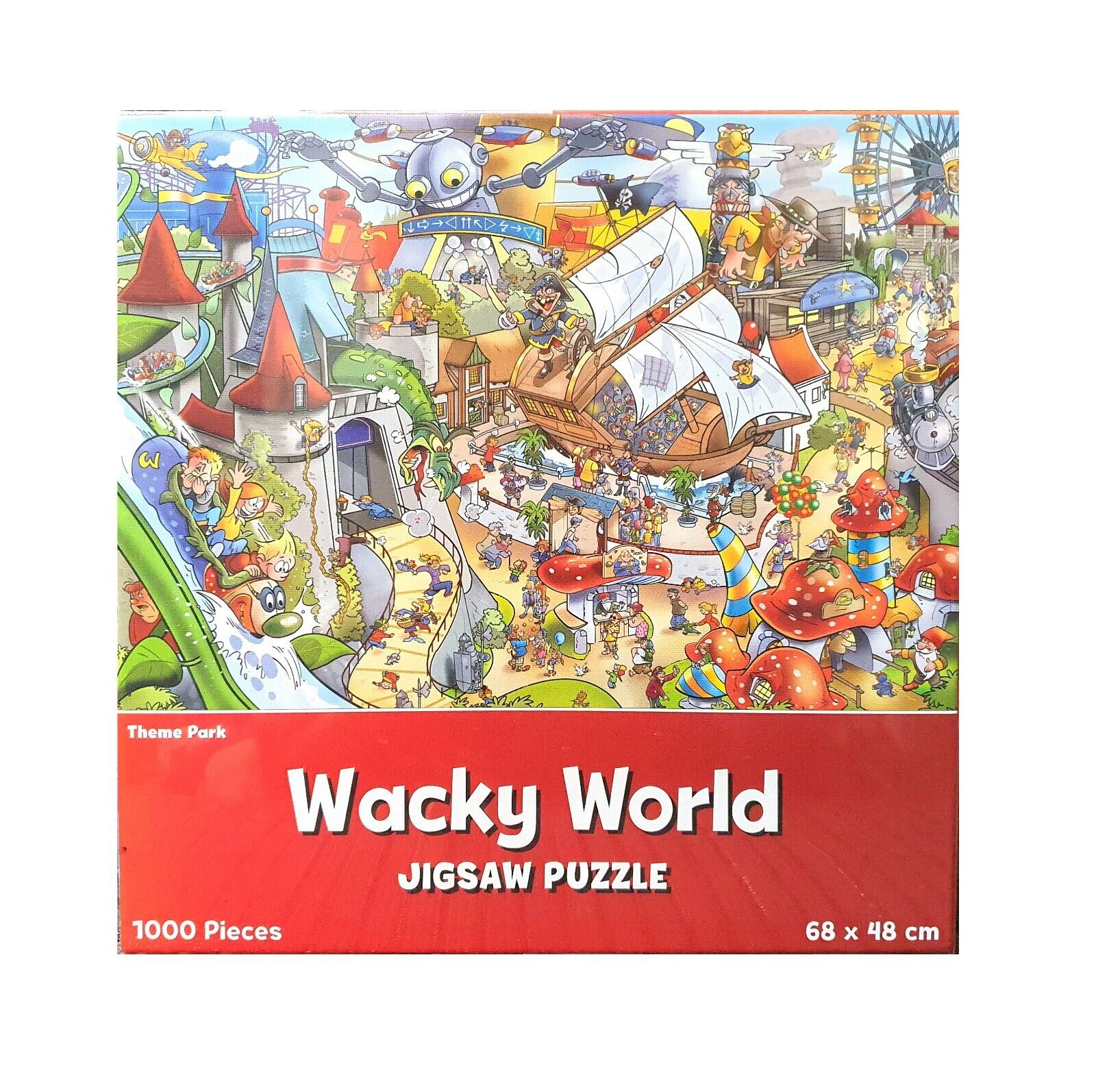 Puzzle wacky world garage 1000 peças