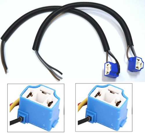 Extension Wire Pigtail Female Ceramic C H11 Two Harness Fog Light - Foto 4