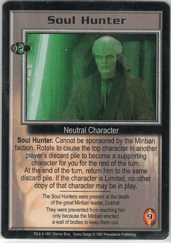 Babylon 5 CCG Pemiere Ed Individual Card Sale Near Mint or Better. - Picture 4 of 16