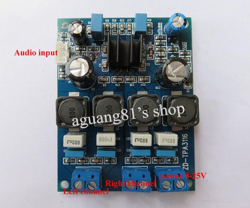 TPA3116D2 Digital 2.0CH Class D 50W+50W Audio Power Amplifier Board 50W*2 - Picture 4 of 7