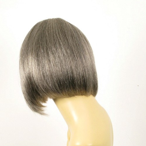 perruque femme 100% cheveux naturel grise ref MYLENE 44 - Bild 5 von 9