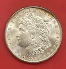 1898 O Morgan Silver Dollar, Gem Uncirculated.