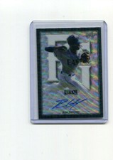 2020 Leaf Perfect Game All-American Metal Black Wave Rob Gordon Auto 3/5