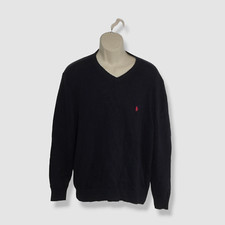  138 Polo Ralph Lauren Men's Blue Crewneck Rib Knit Pullover Sweater Size XL